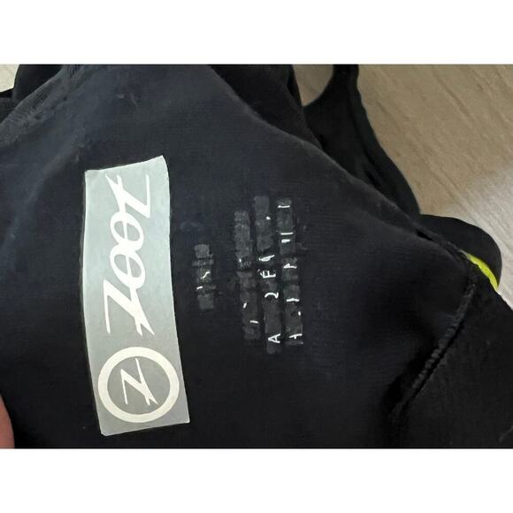 Zoot Ironman top with built in bra yellow and gray triathlon training top - Picture 5 of 5